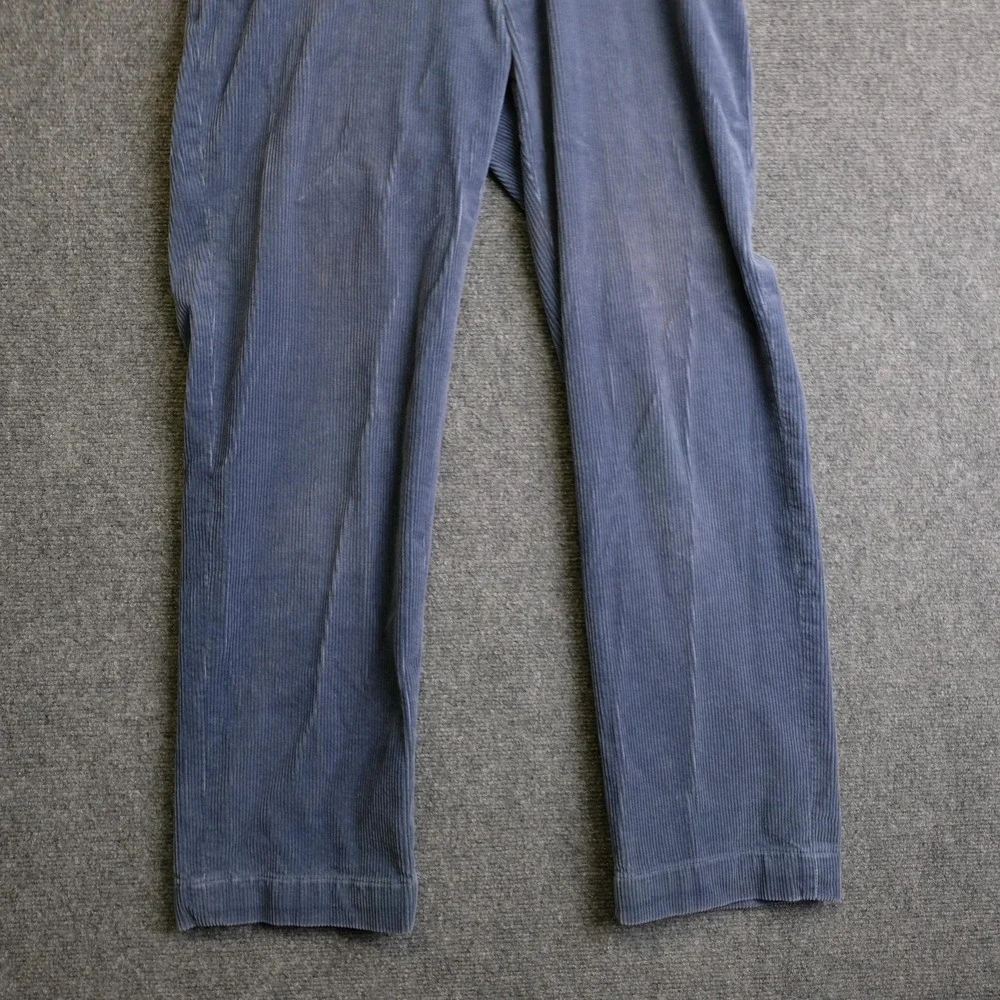 Polo Ralph Lauren Pants Mens 30x30 Blue Corduroy Polo Golf Stretch Straight‎ Leg